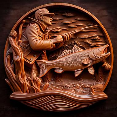 3D модель Риболовля (STL)